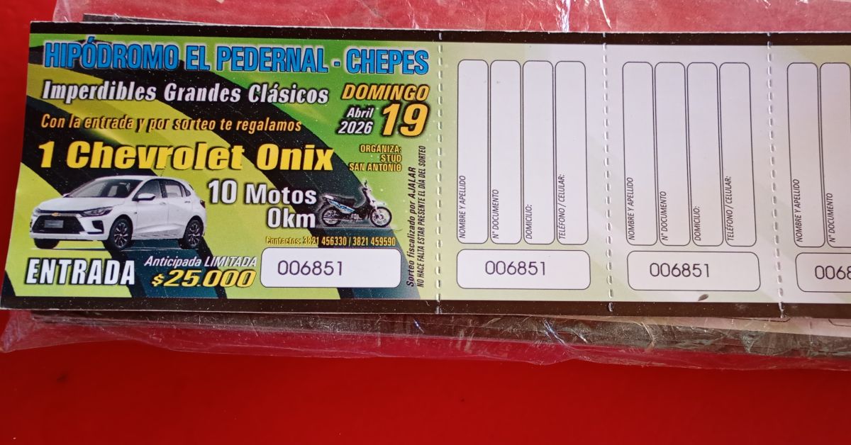Entradas para Carrera de caballos